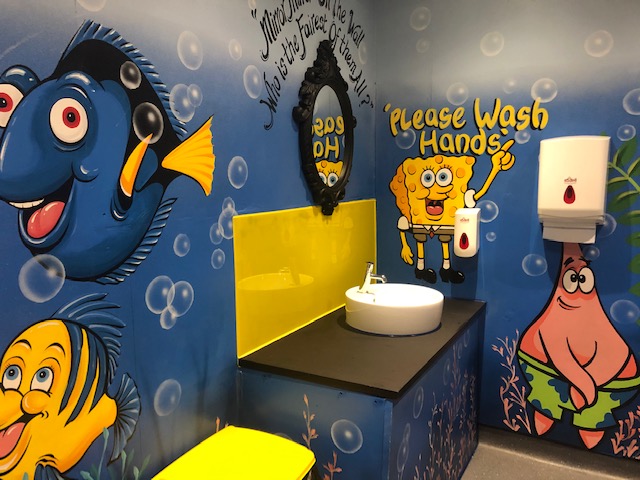 Themed Family parent room